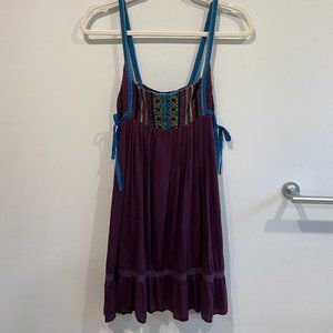 Free People - Purple Bohemian Dress